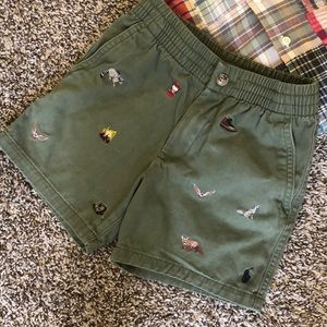 Polo ralph lauren embroidered shorts